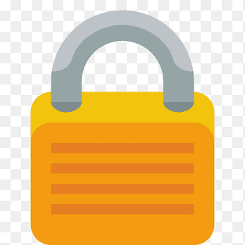 Home png clipart yellow lock icon lock material hardware accessory yellow lock orange material thumbnail